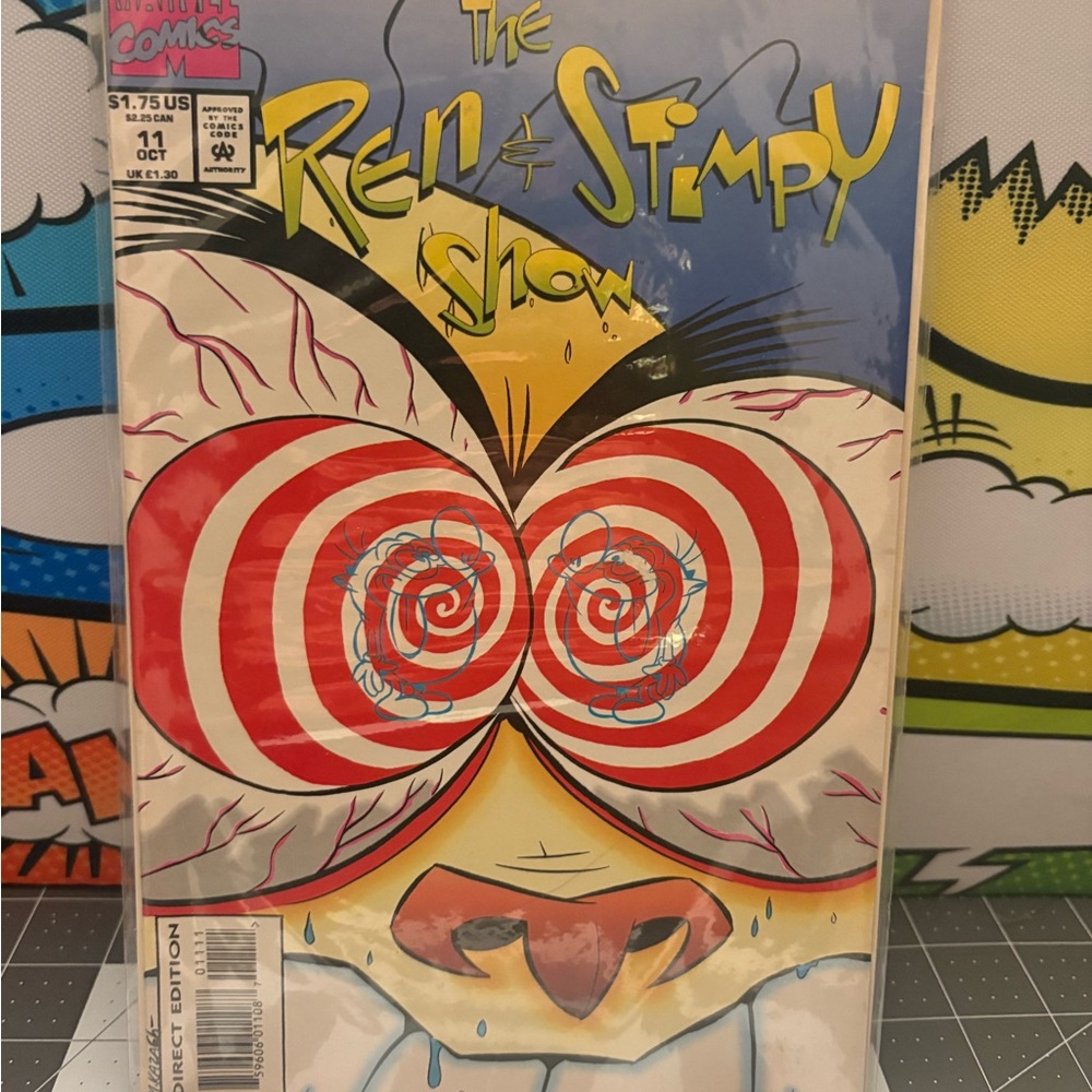 Comic Book - Red and White Cover